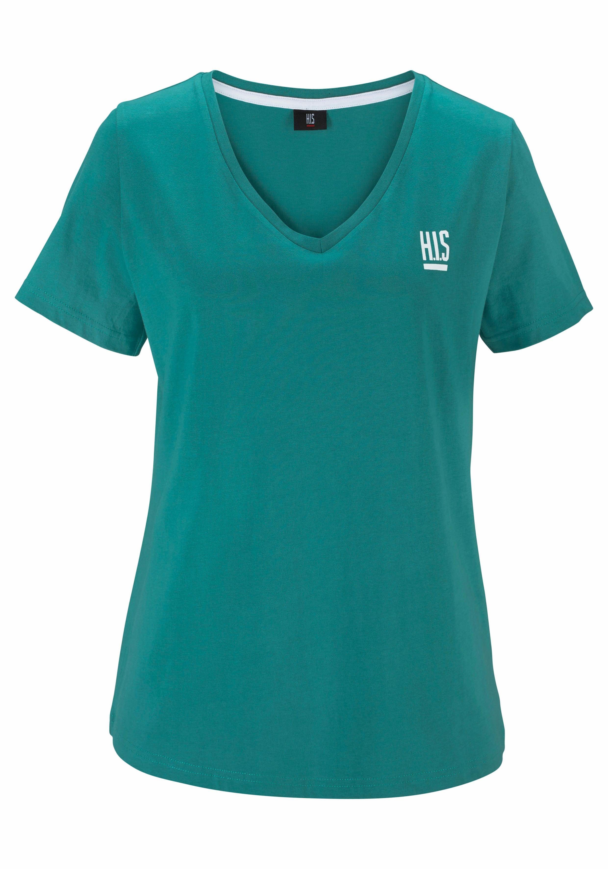 H.I.S T-Shirt Essential-Basics (Spar-Set, 3er-Pack) Große Größen