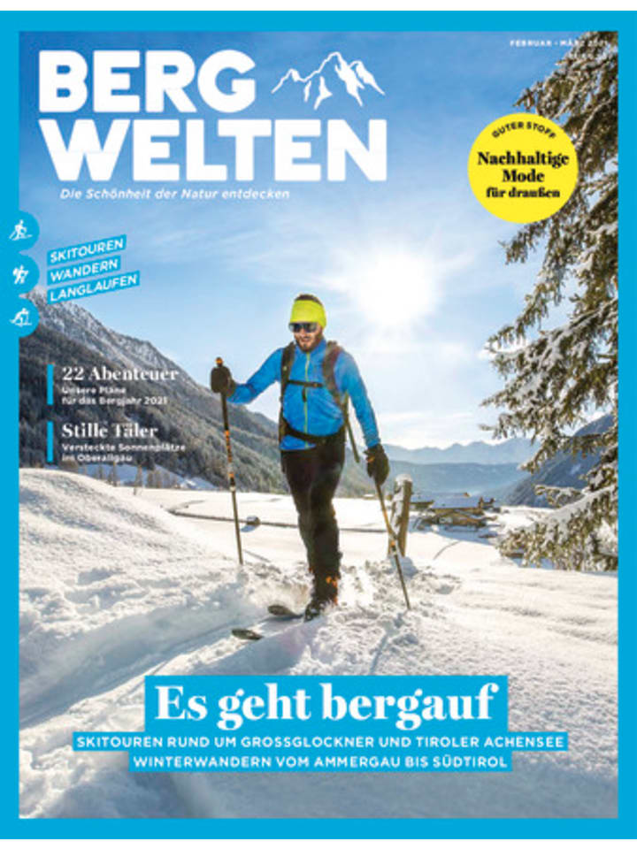 Hubert Burda Media 6 x BERGWELTEN Zeitschrift (Gutschein für Jahres Abo) günstig kaufen onesize