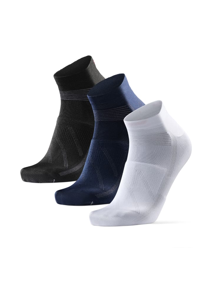 DANISH ENDURANCE Sportsocken low cycling in black/navy/white günstig kaufen