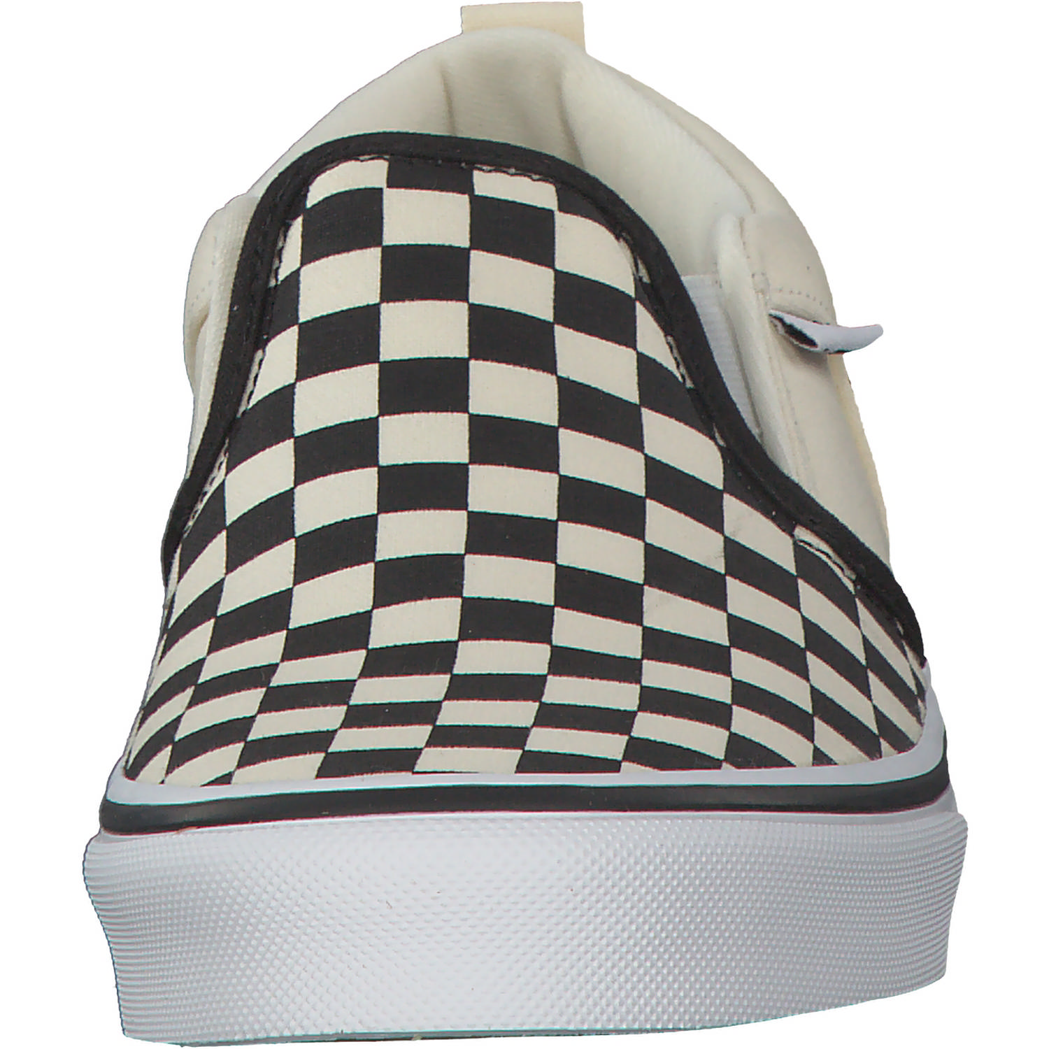 Vans Asher Checkers VN000VH0, Sneakers Low, Kinder, Schwarz (Black/Natural)