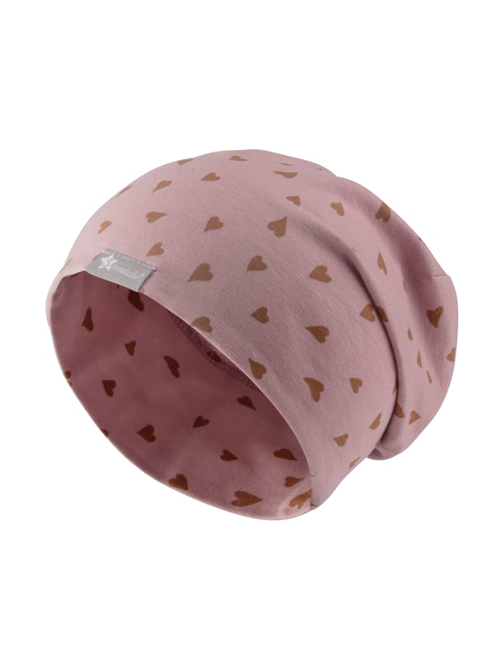 Sterntaler Beanie Herzen in rosa günstig kaufen