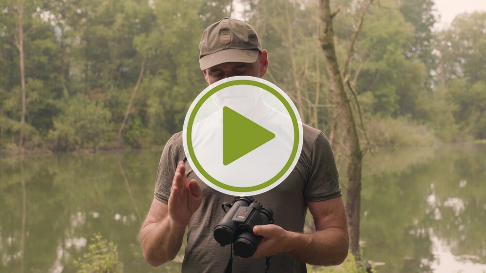Nikon Fernglas mit Entfernungsmesser Laserforce 10x42