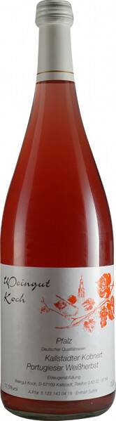 Weingut Koch Kobnert Portugieser Rose 2020