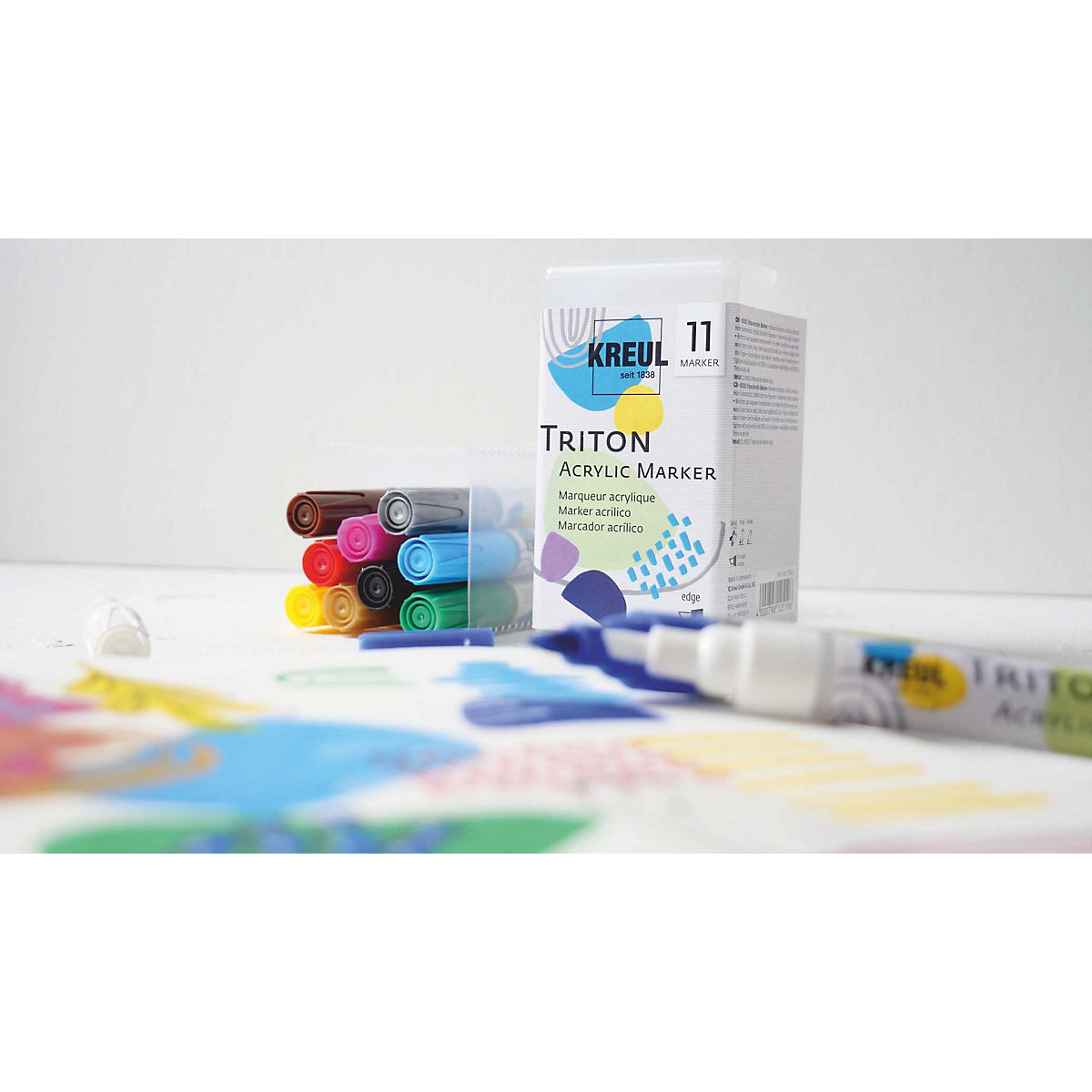 KREUL Triton Acrylic Marker edge Powerpack