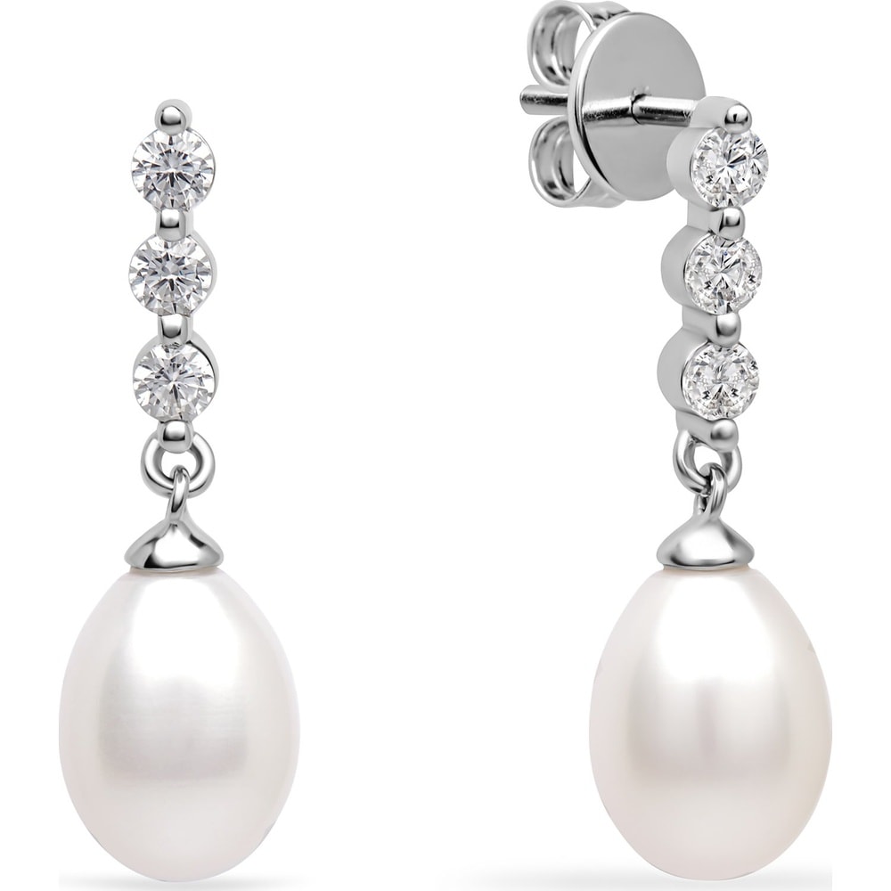 FAVS Boucles d'oreilles 925 Argent Boucles d'oreilles