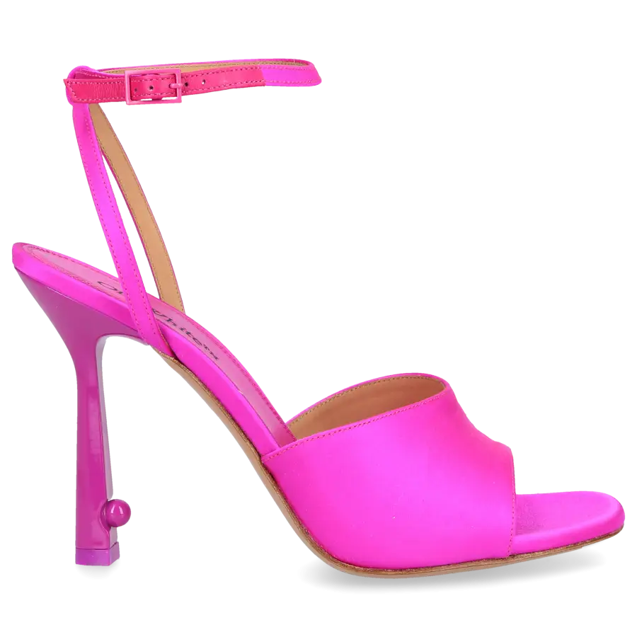 Off-White - Sandalen LOLLIPOP Satin - pink