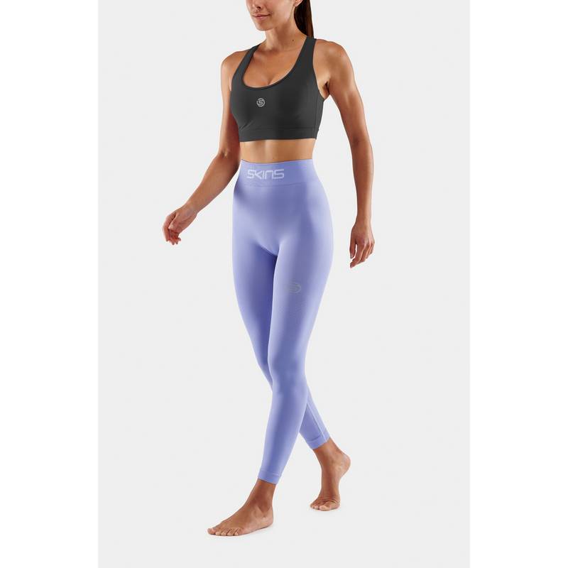 Skins Seamless Long Tight Tights Damen