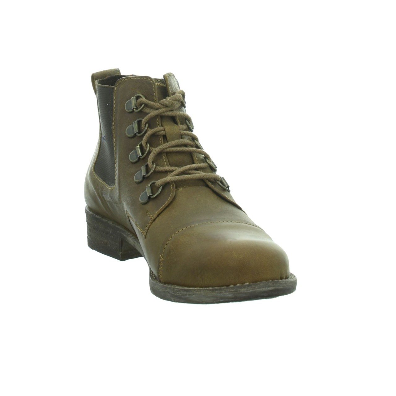 JOSEF SEIBEL Schnür-Stiefeletten beige