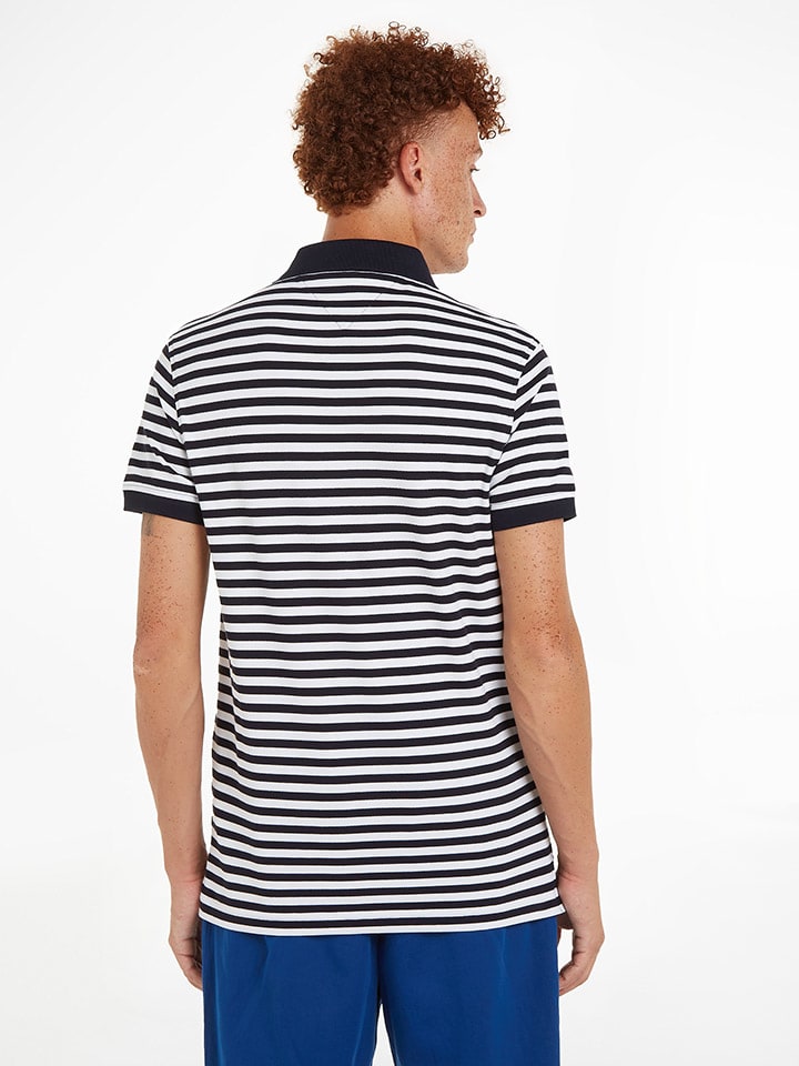 Tommy Hilfiger Poloshirt in Dunkelblau günstig kaufen