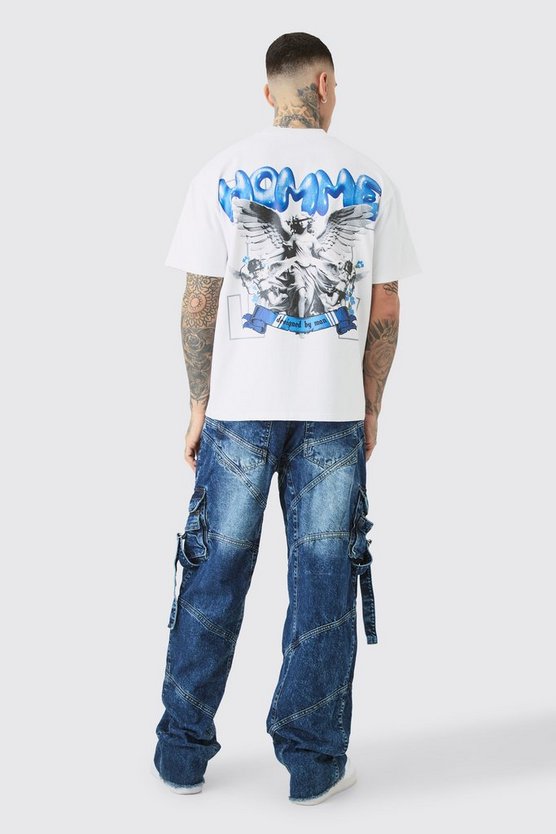 Tall lockere Jeans mit Schnallen-Detail