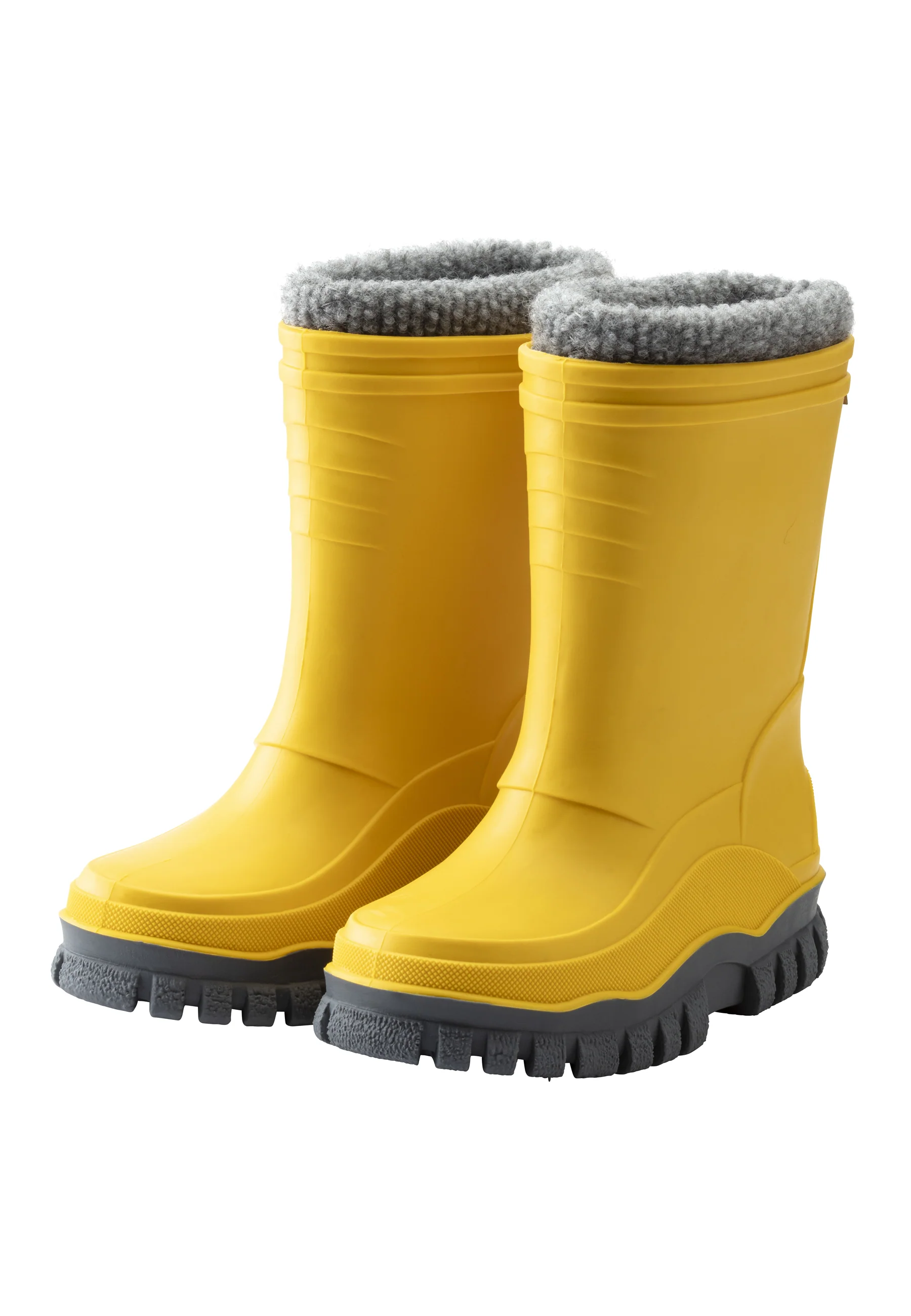 Gummistiefel in versch. Unifarben mit Innenschuh