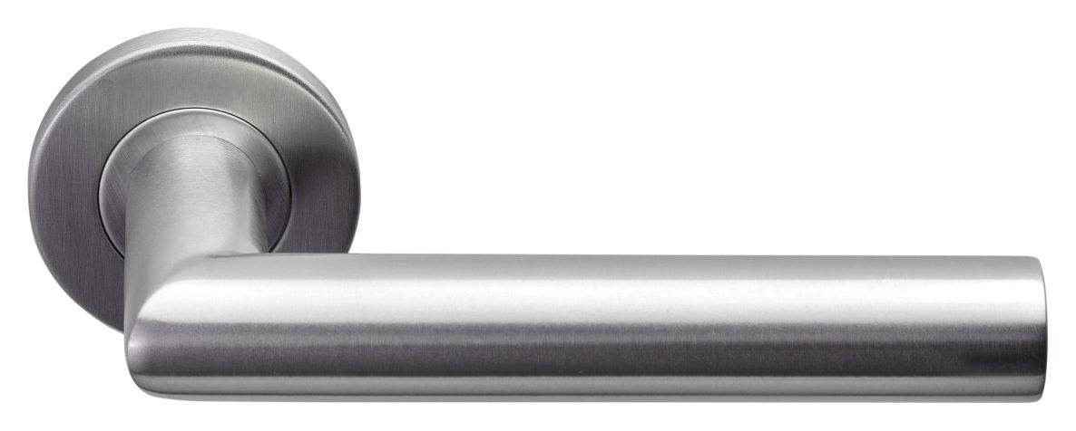 Formani 1501D152INXX0L BASICS LB2L-22 Türgriff EN1906 Klasse 3, gefedert, Rosette, Edelstahl matt