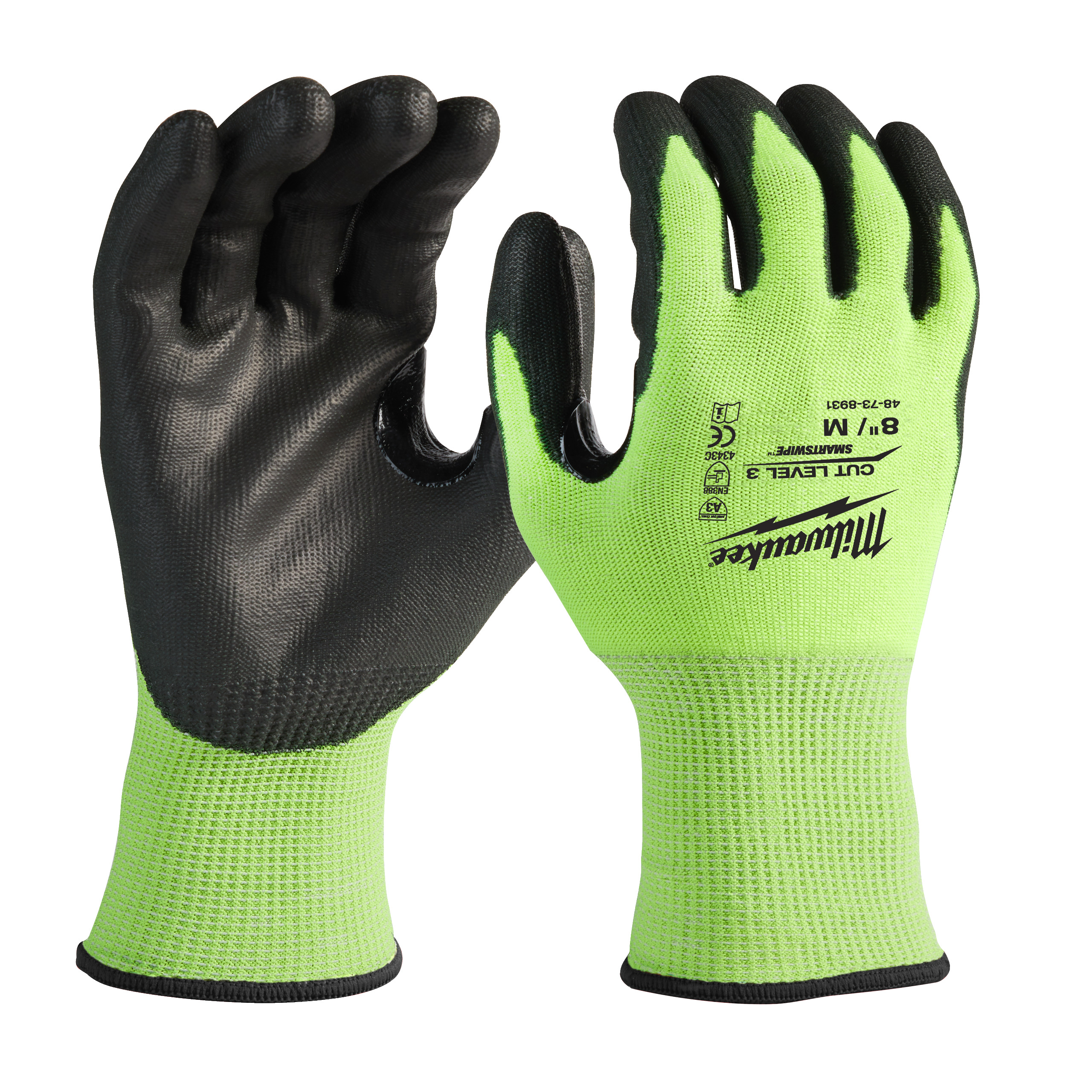 Milwaukee Accessories 4932492919 Visokovidne rukavice Cut - M/8
