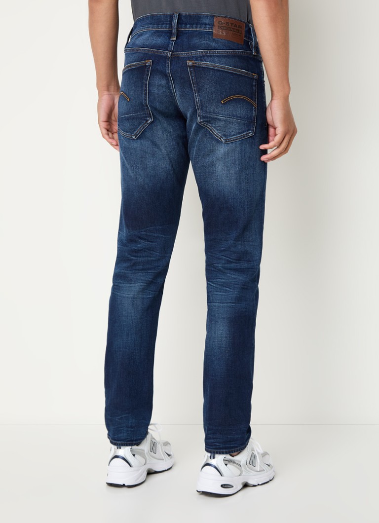 Blugi G-Star RAW Elto Slim Fit, Închiși la culoare