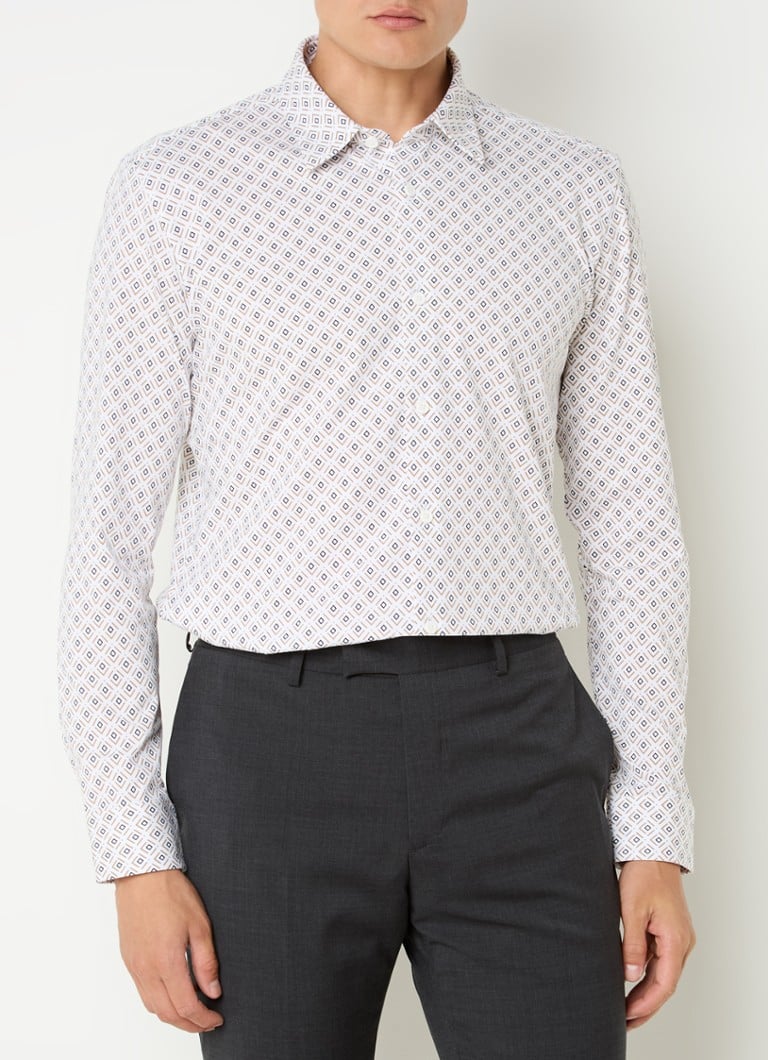Cămașă Roan cu imprimeu slim fit de la HUGO BOSS