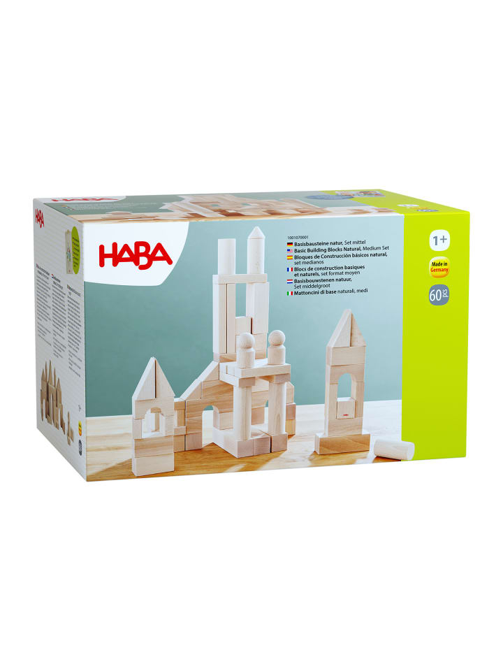 Haba Spielbausteine Basisbausteine natur, Set mittel in mehrfarbig günstig kaufen onesize