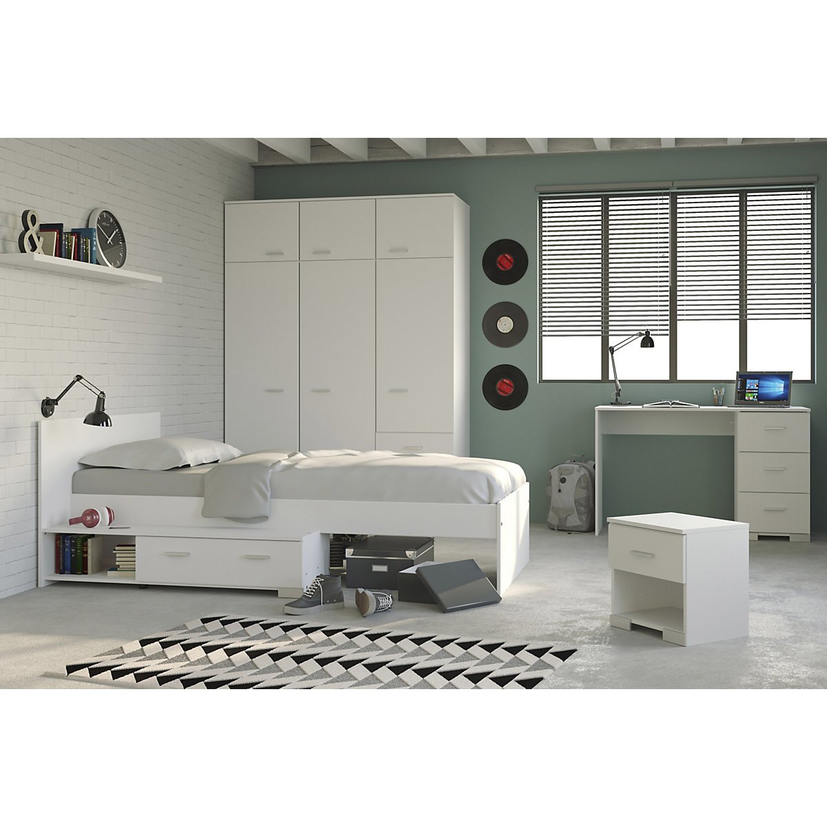 Kinderzimmer Set 4tlg 