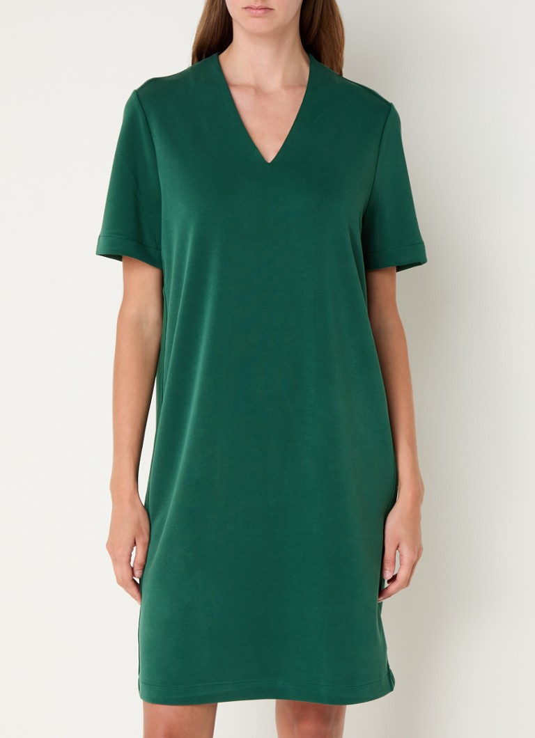 Φόρεμα μίντι με V λαιμόκοψη Gerry Weber, ελαστικό