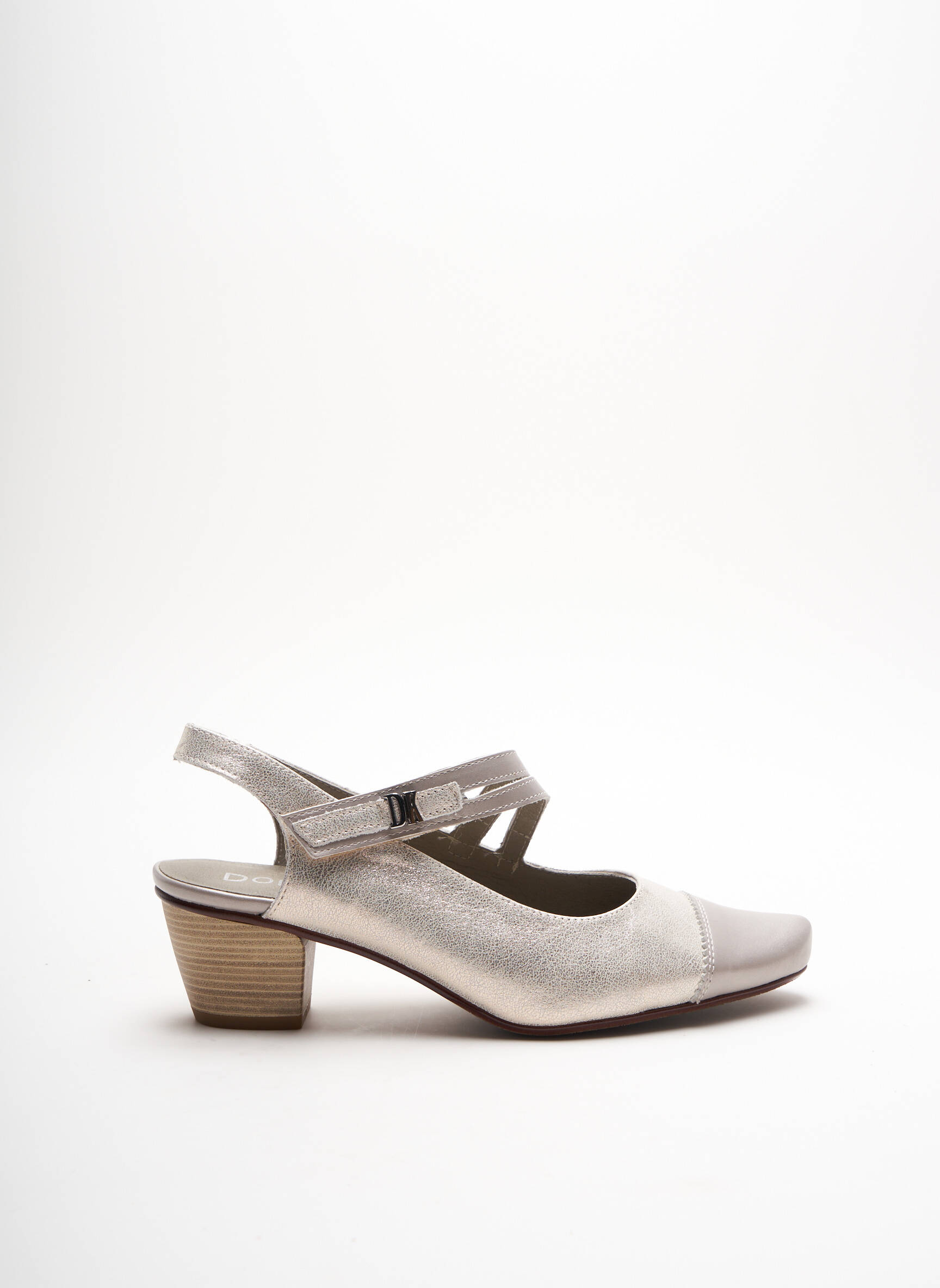 Dorking Sandales Nu Pieds Femme couleur gris