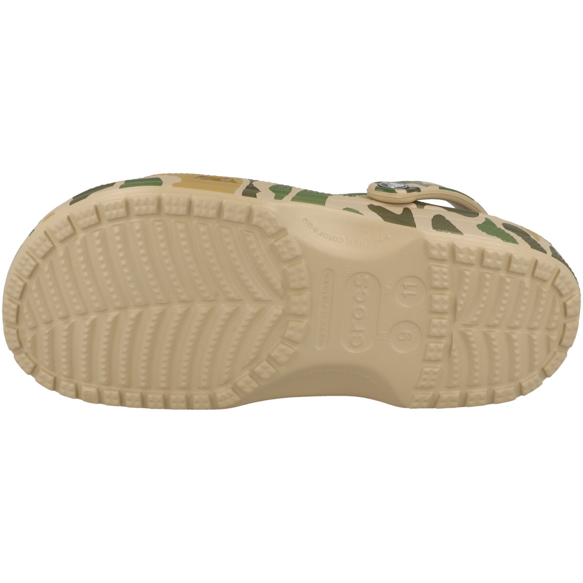 Crocs Classic Printed Camo Clogs beige