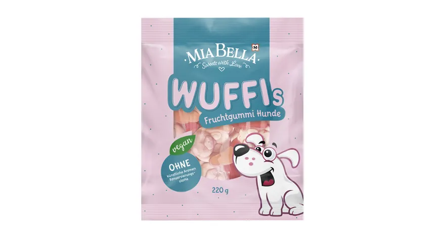 MIA BELLA Fruchtgummi Hunde 220 g