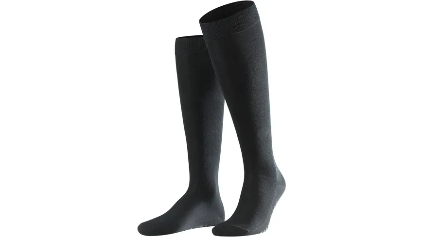 FALKE Herren Kniestrümpfe Family BLACK