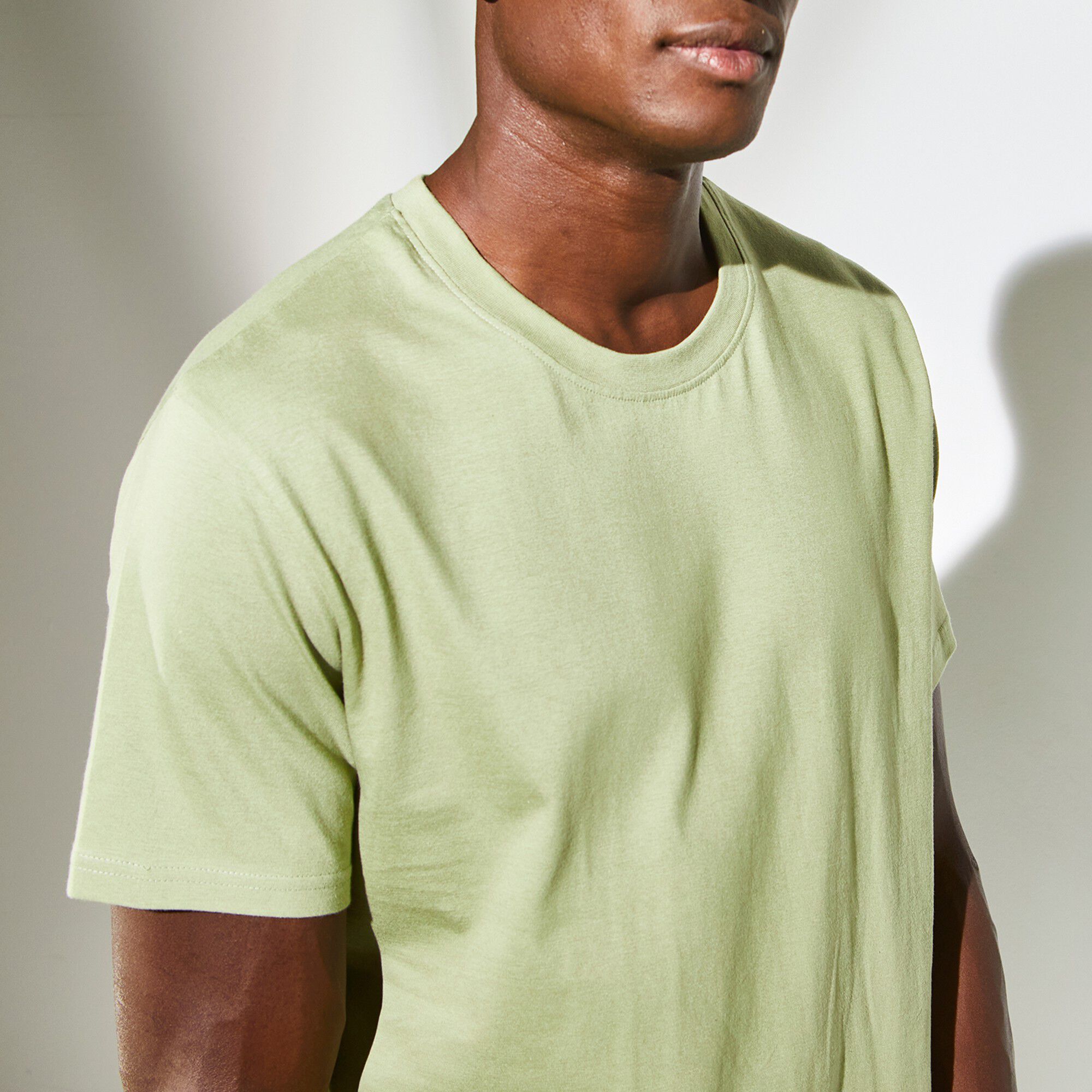 T-shirt col rond manches courtes