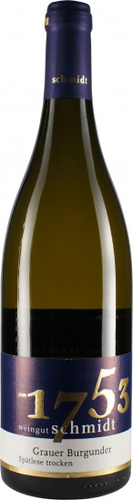 2020 Grauer Burgunder Spätlese trocken - Weingut Schmidt