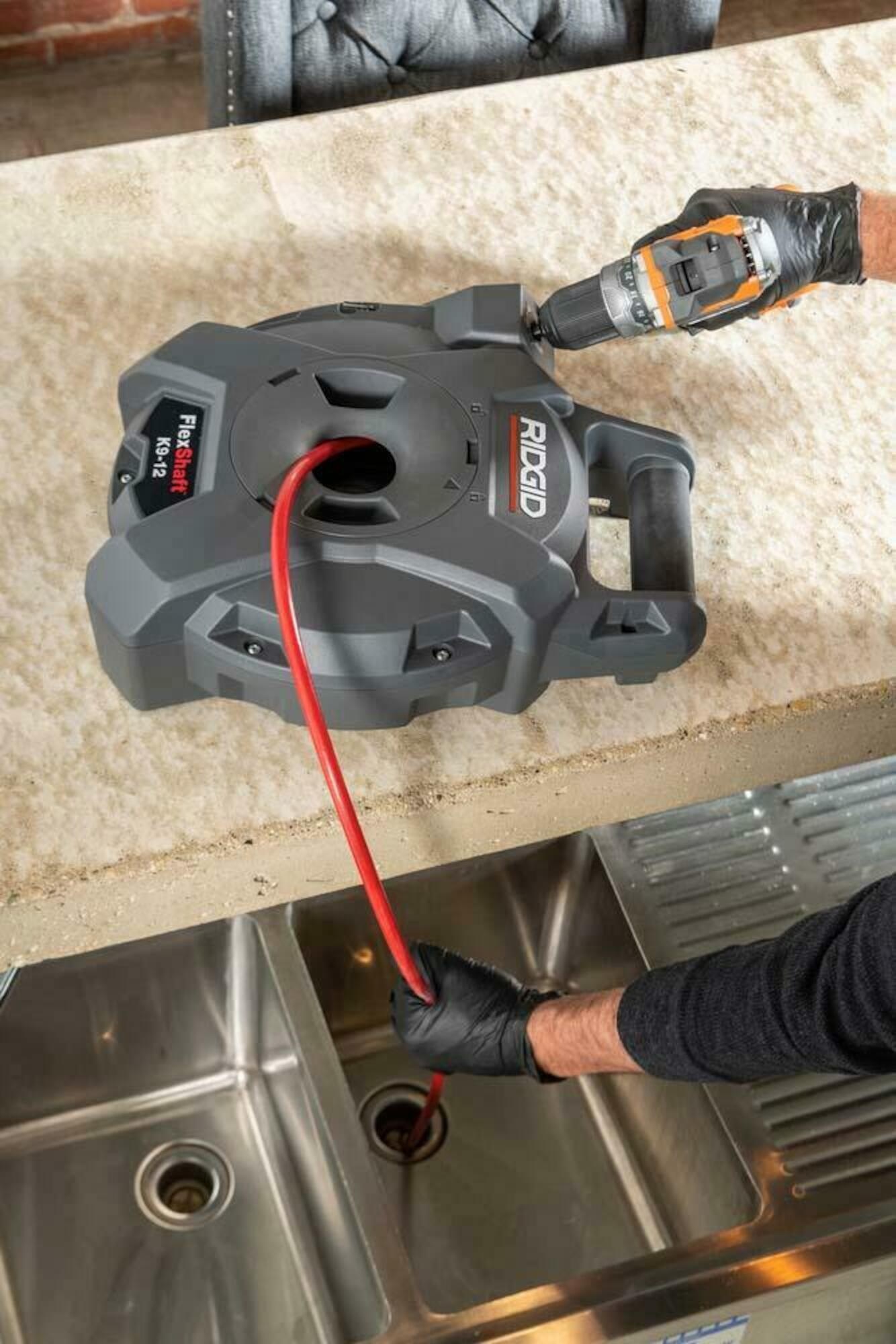 Macchina per la pulizia dell'albero flessibile Ridgid 76188 K9-12 da 1 1/4