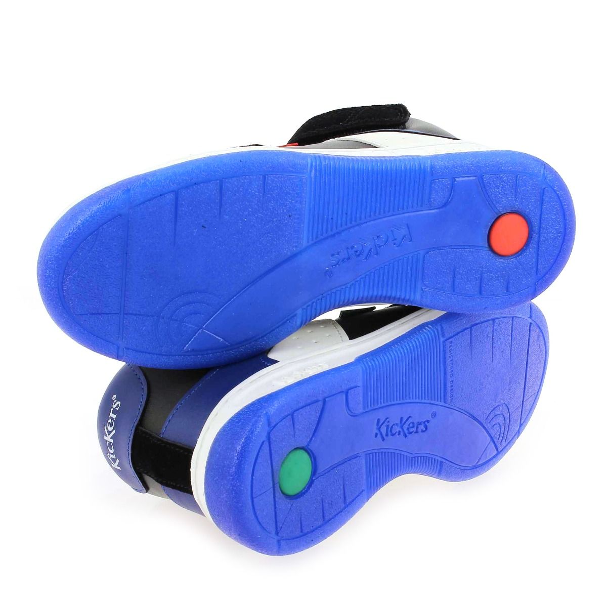 Kickers  KICKALIEN H22 - noir bleu