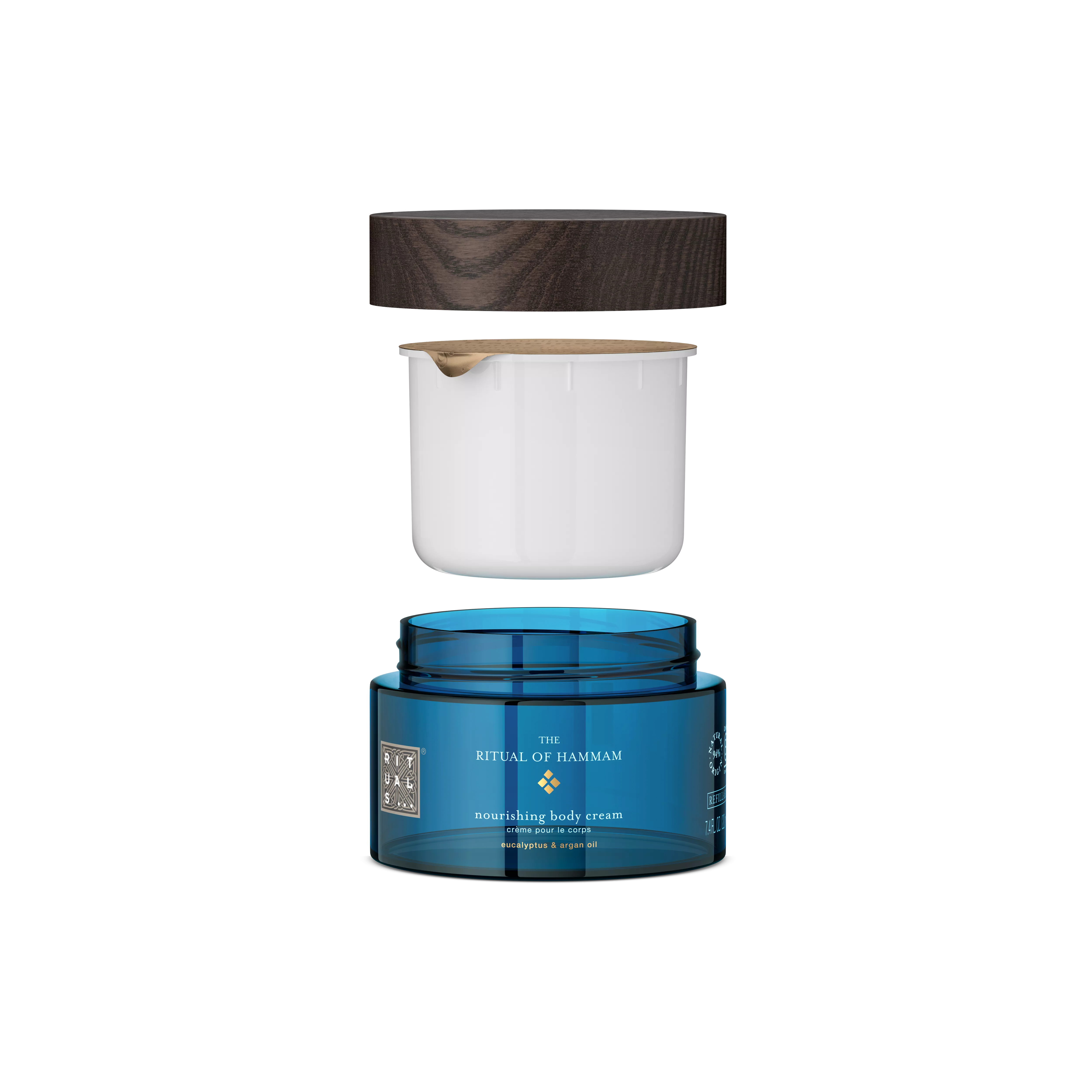Crème pour le corps The Ritual of HammamRefill