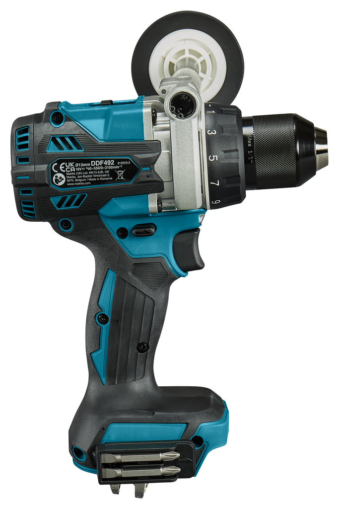 Makita DDF492Z LXT 18V Akku-Bohrschrauber (ohne Akkus und Ladegerät) im Lieferumfang enthalten