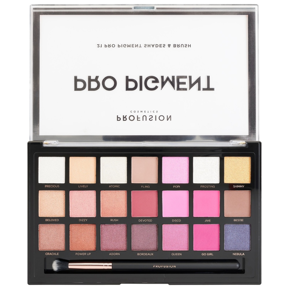 Profusion Cosmetics Palette Yeux 21 Pro Pigment Palette de maquillage