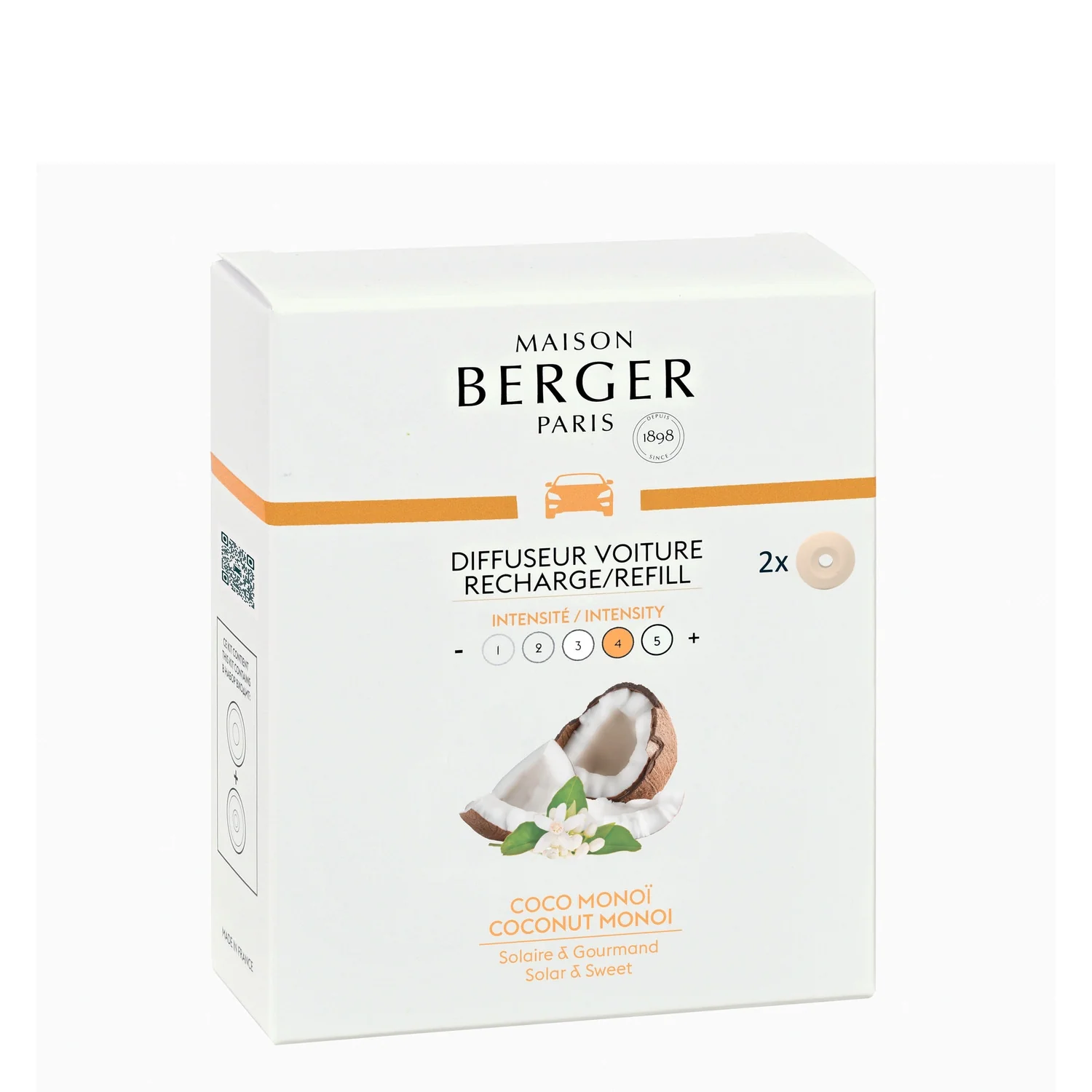 Coco Monoï Recharge auto difuzors - auto smaržas