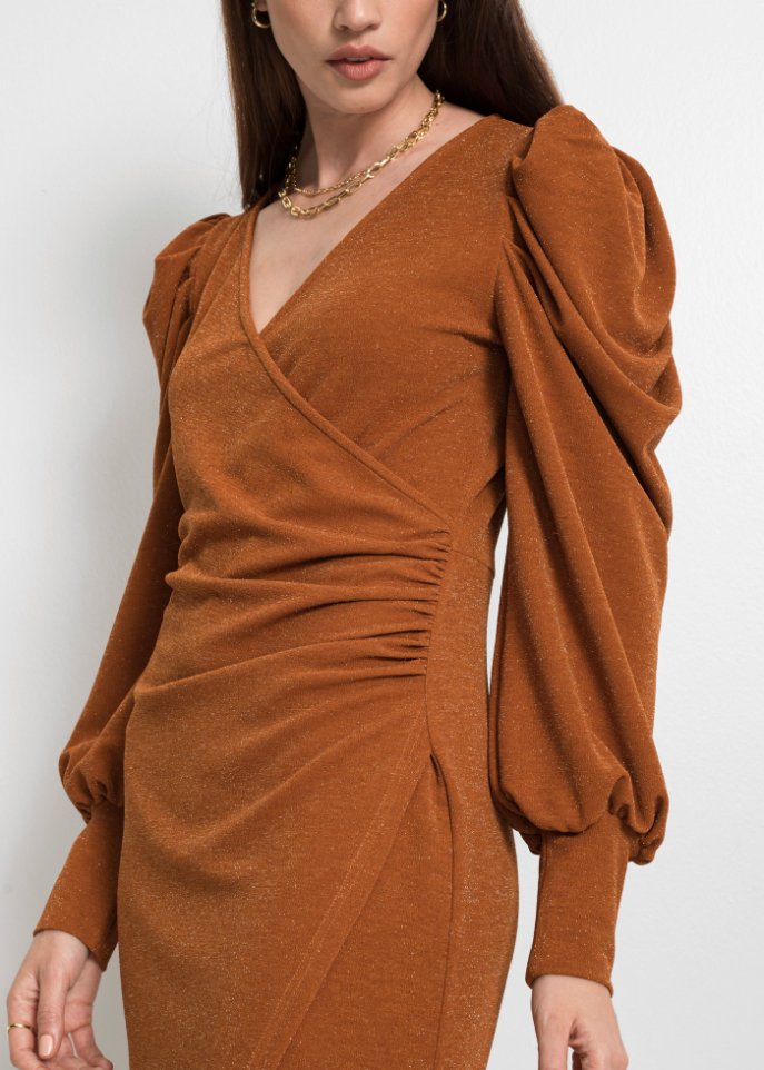 Kleid mit Glitzereffekt