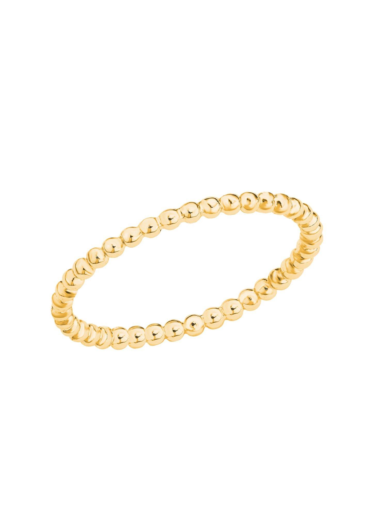 Gelbvergoldeter Kugel-Ring  272.908.6413.4281-00E0