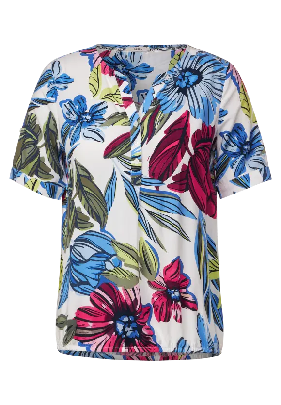 CECIL Bluse mit Blumenprint