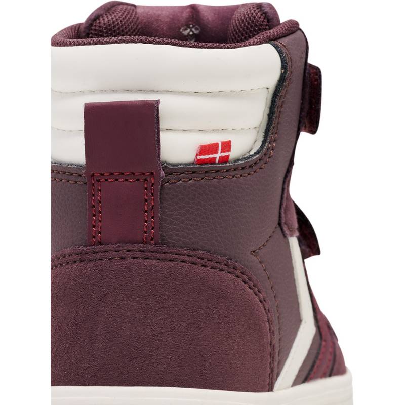 hummel SLIMMER STADIL LEATHER HIGH JR Sneaker Kinder