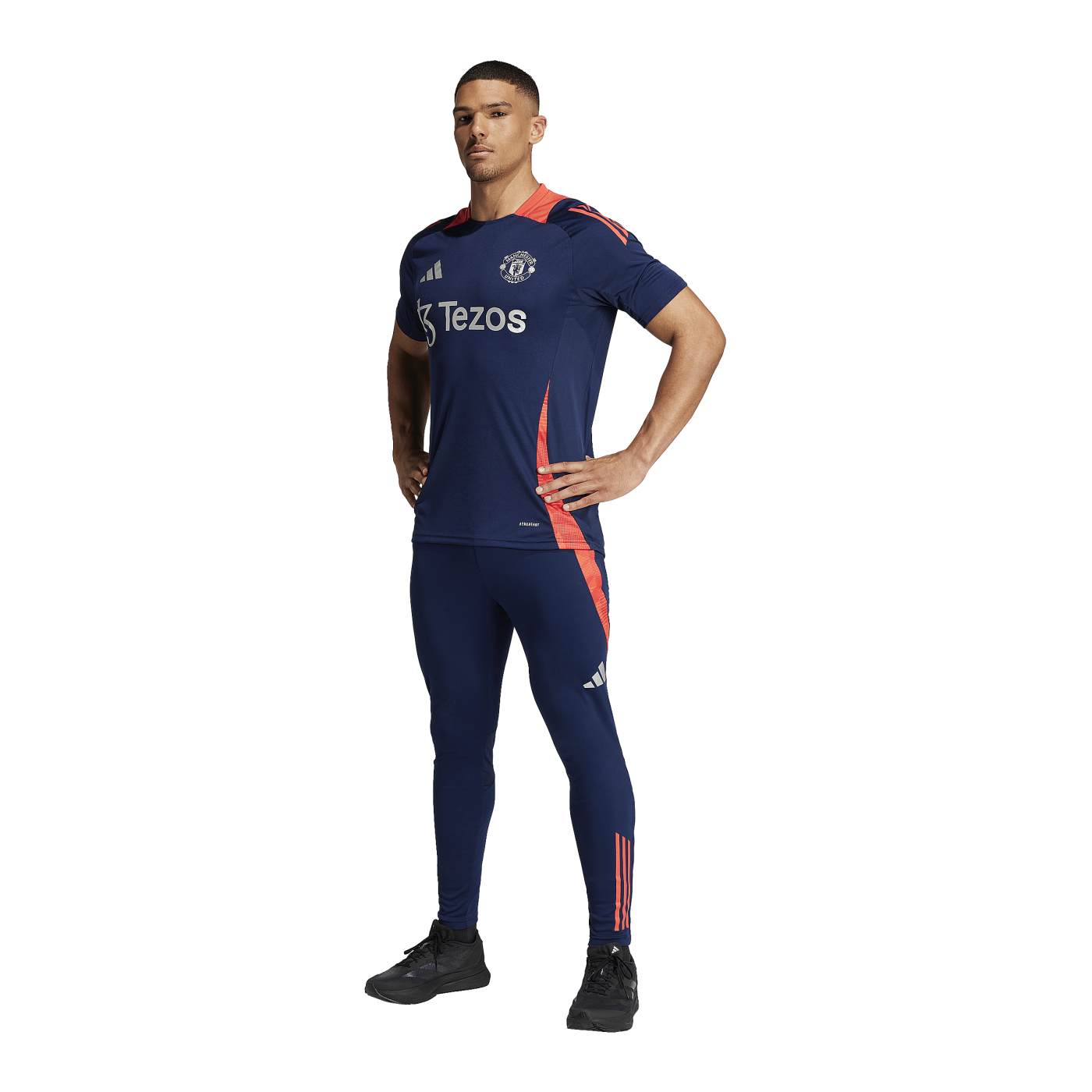 adidas Manchester United Trainingshose Blau