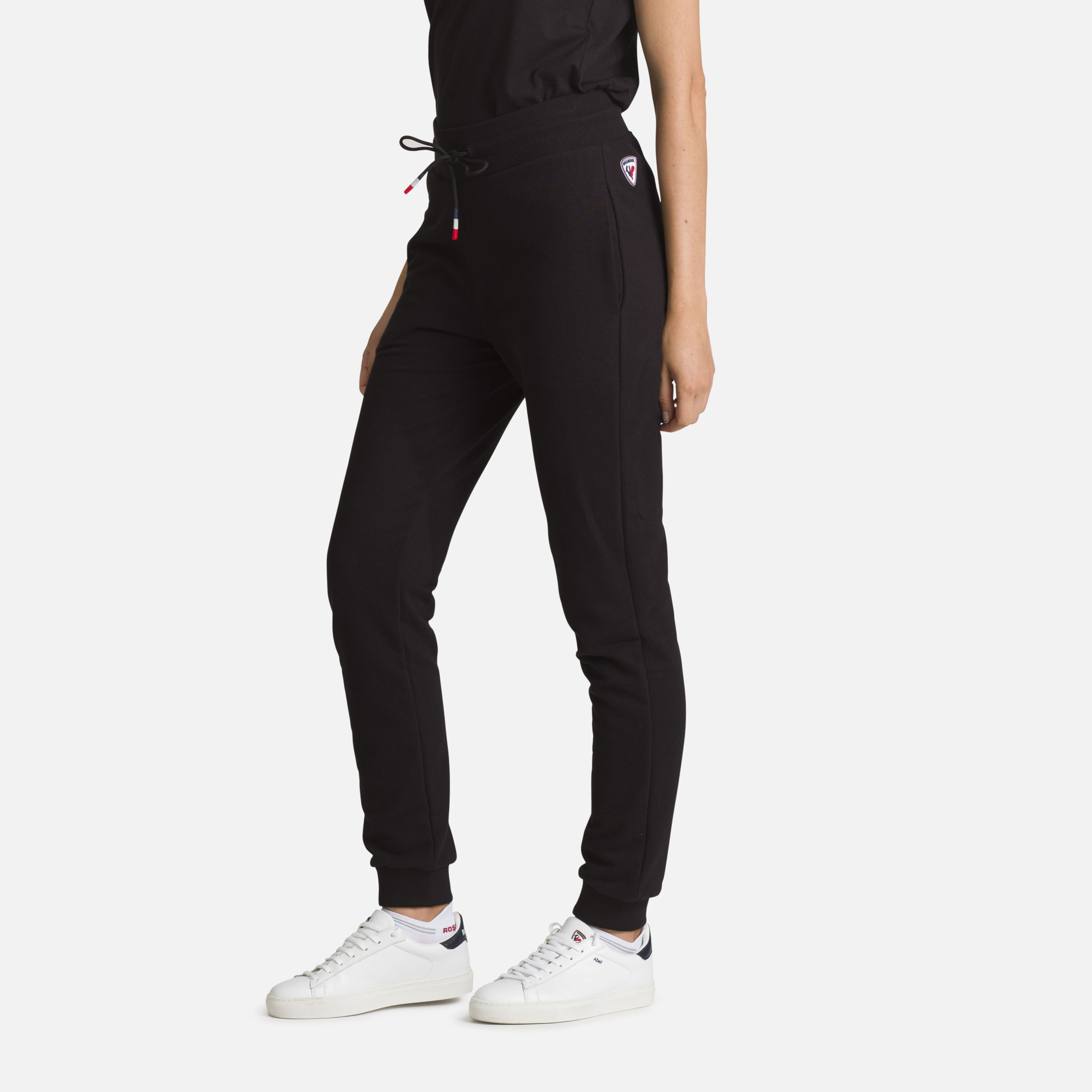Pantalon en coton logo femme
