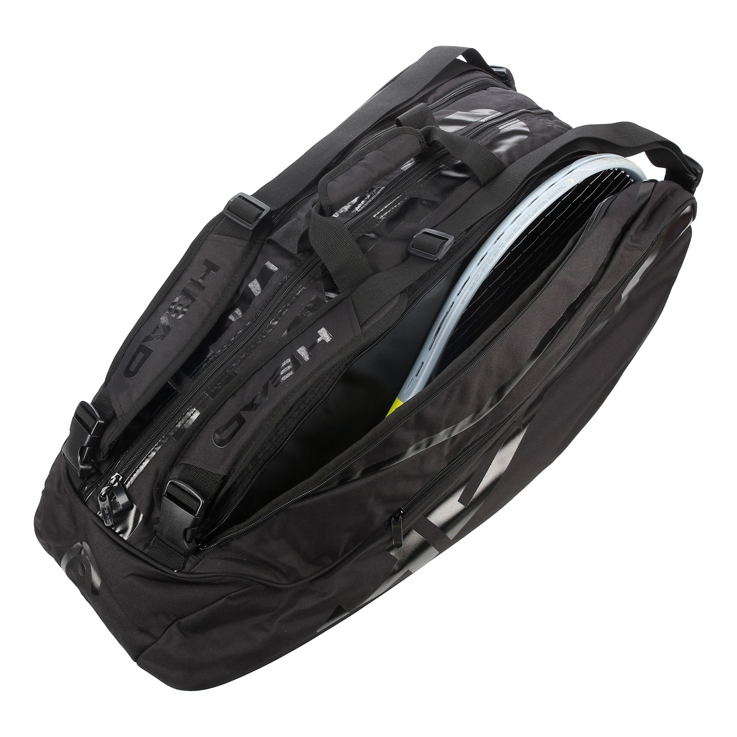 Team 12R Monstercombi Schlägertasche Special Edition - Schwarz