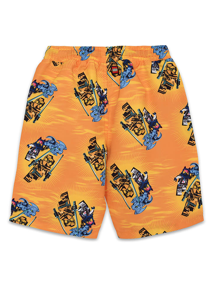 LEGO Badeshorts in Orange/ Blau günstig kaufen