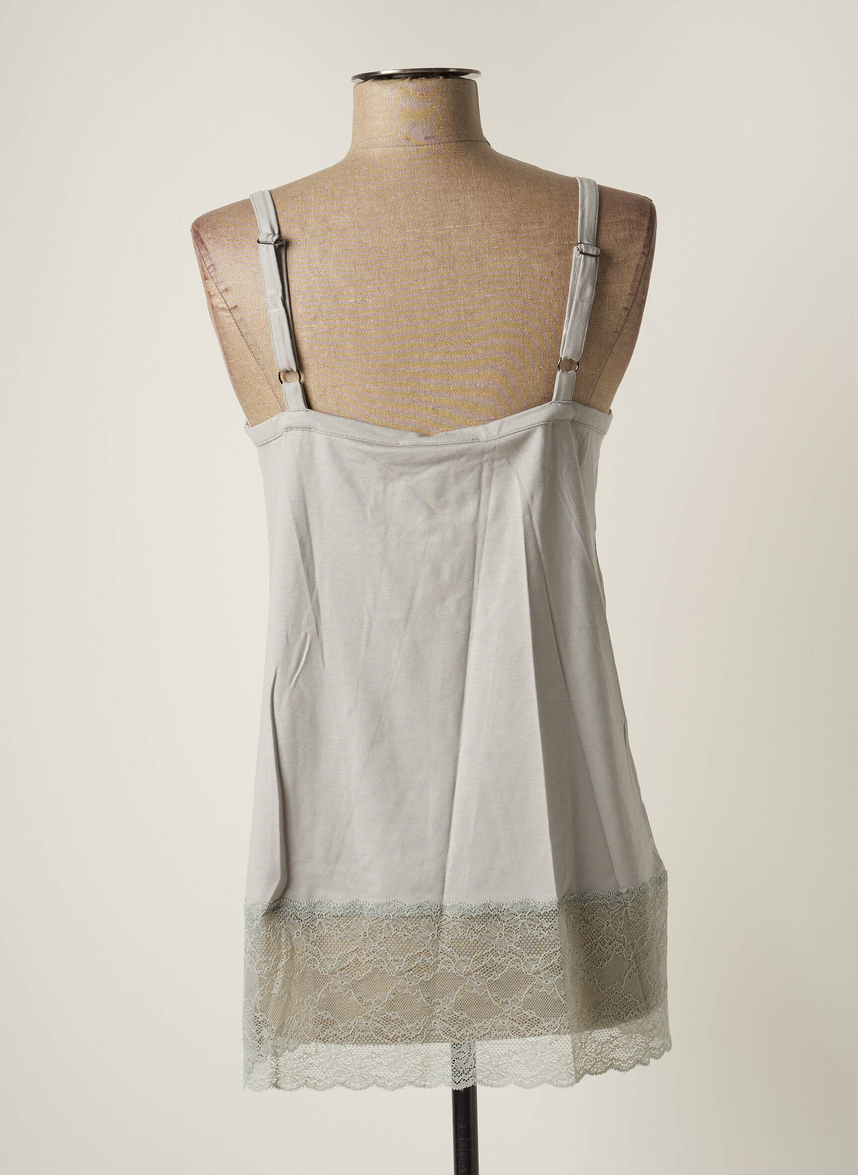 Lauren Vidal Tuniquemanchelongue Femme couleur gris