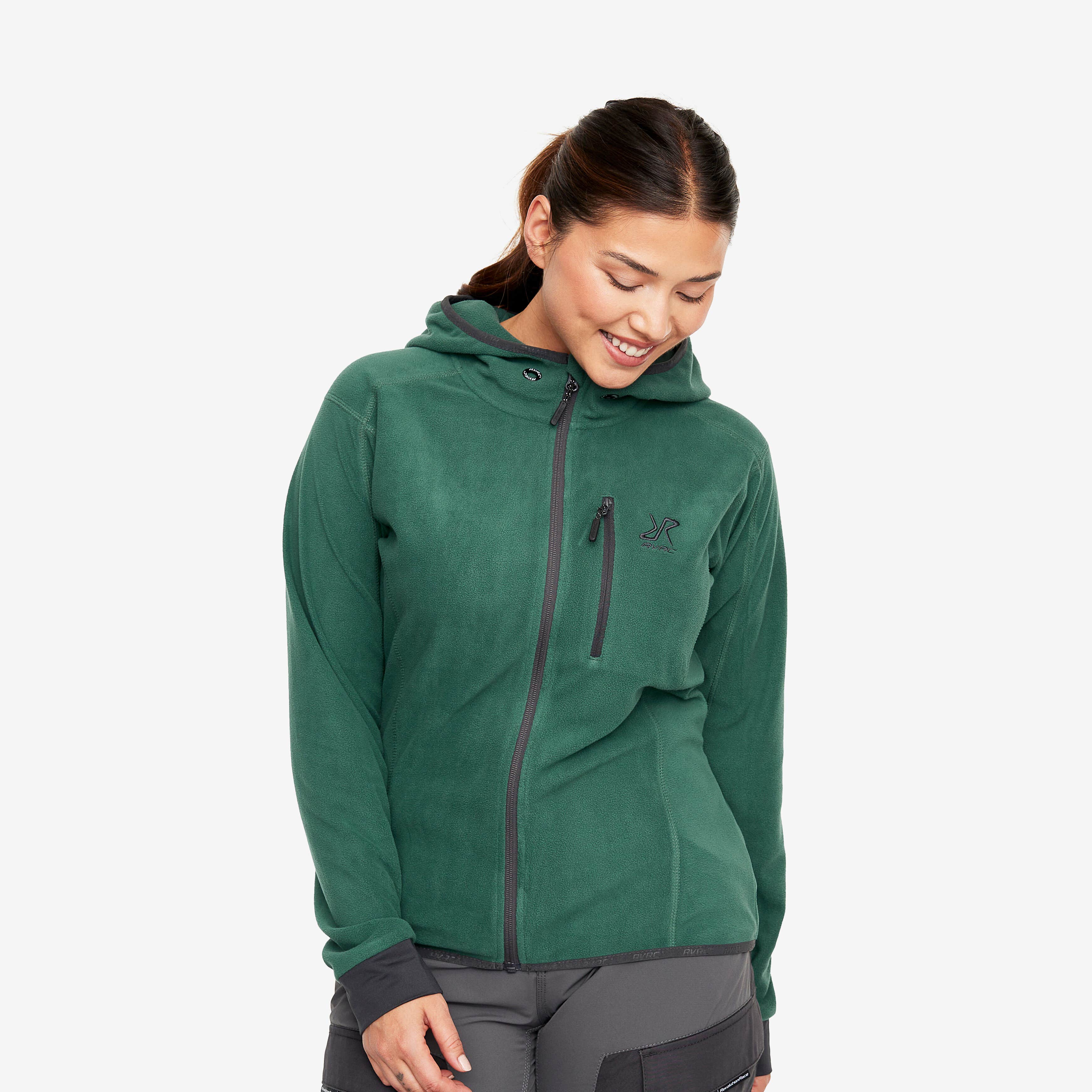 Trekker Hoodie Femme Sage Green