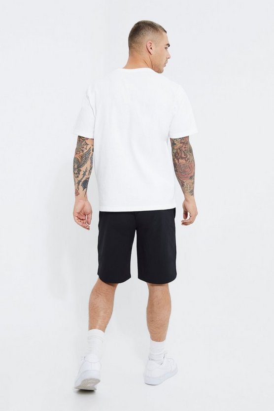 Lockere elastische Stretch-Shorts