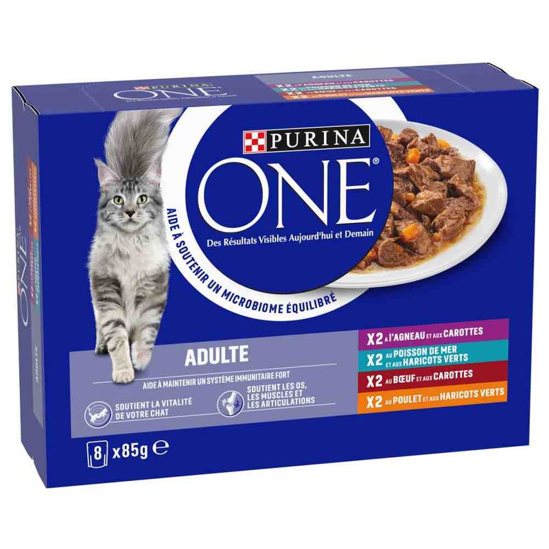 Sparpaket Purina ONE ADULT 16 x 85 g zu TOP-Preisen