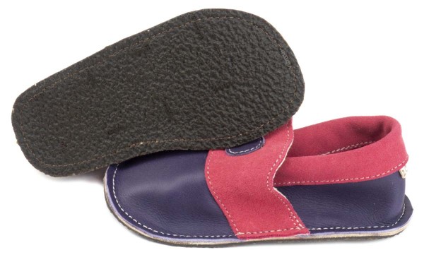 ZeaZoo ~ Hausschuh Kiwi ~ Lila/Pink