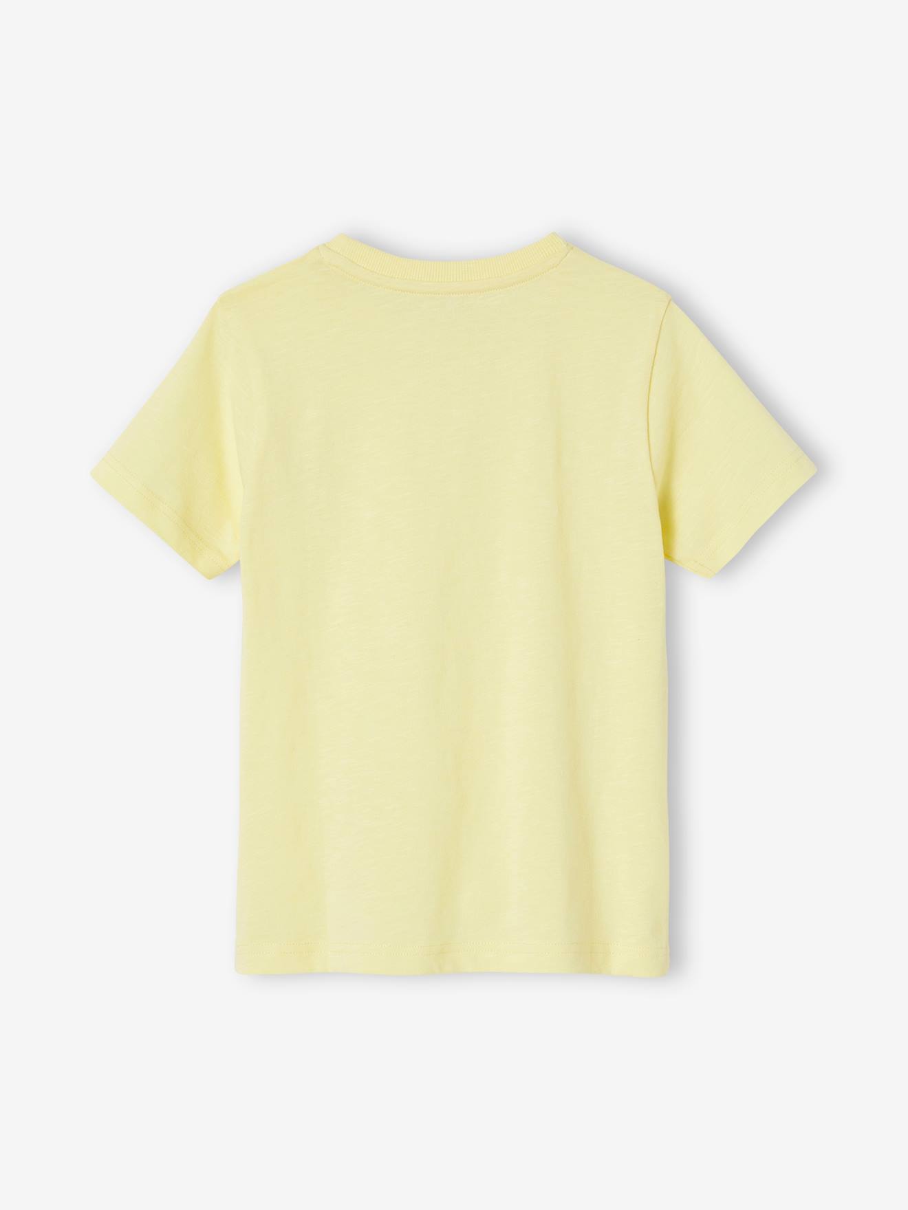 T-shirt Basics personnalisable garçon manches courtes bordeaux