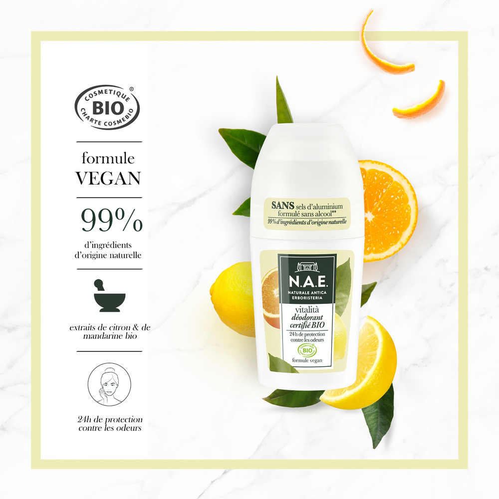 N.A.E. N.A.E. DEODORANT BIO COSMOS REVITALISANT - VITALITA Déodorant