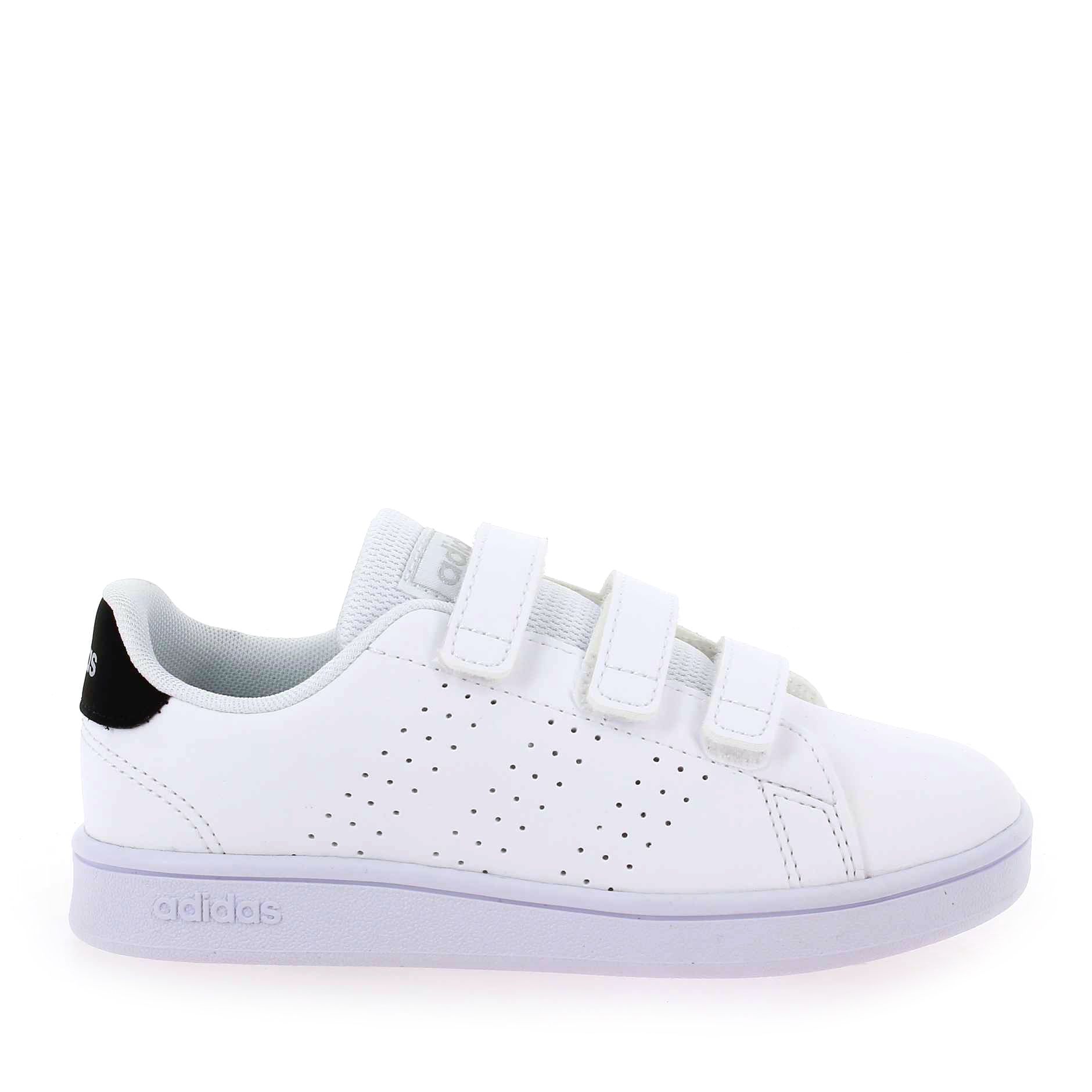 Adidas Originals  ADVANTAGE CF C - Blanc Noir